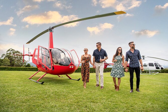 Brisbane And Gold Coast Helicopter Pub Crawl 3 Stops - Stop one: the Veresdale Hotel in dairy country