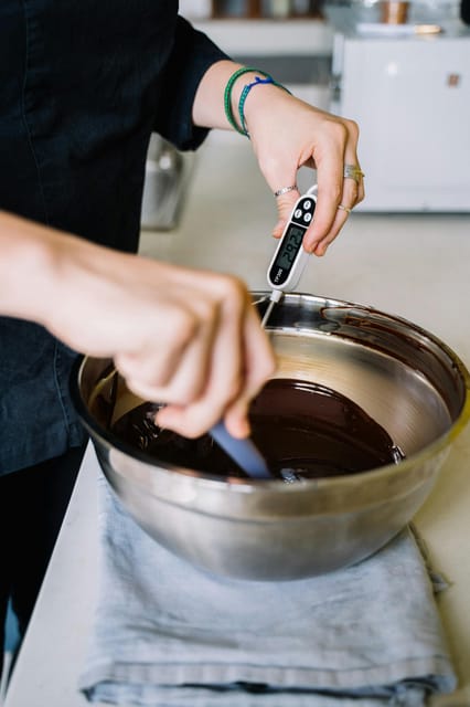 Bruges: Belgian Chocolate Making Workshop with Beer Tasting - Forming the praline shells