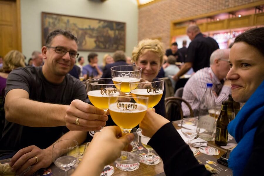 Brussels: Belgian Beer Tasting Tour - A La Mort Subite, a family bar with a local feel
