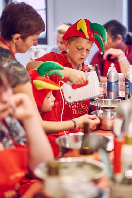 Brussels: Belgian Waffle Making Workshop with Beer Tasting - Location and timing at Oud Korenhuis 27