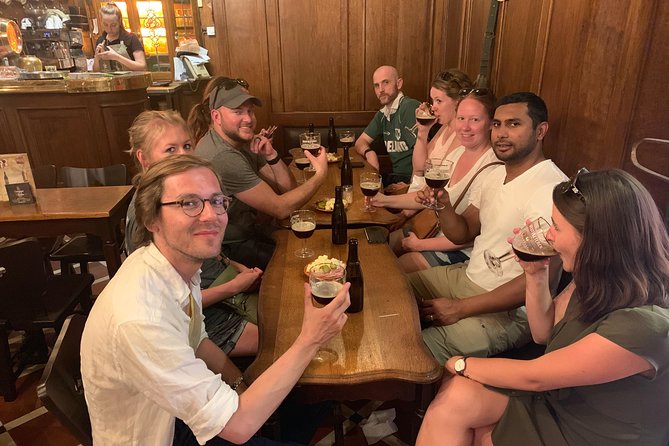Brussels Chocolate Beer Waffle and Belgian Whiskey All-in-One (Small Group) Tour - Place Sainte-Catherine and the walk between tastings