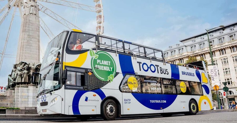 Brussels: Hop-On Hop-Off Bus Tour& Belgian Beer World Museum - How the 48-hour Brussels plan works