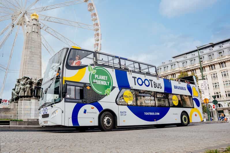 Brussels: Hop-On Hop-Off Bus Tour& Belgian Beer World Museum - Central Station and Place Royale: the useful opening stops