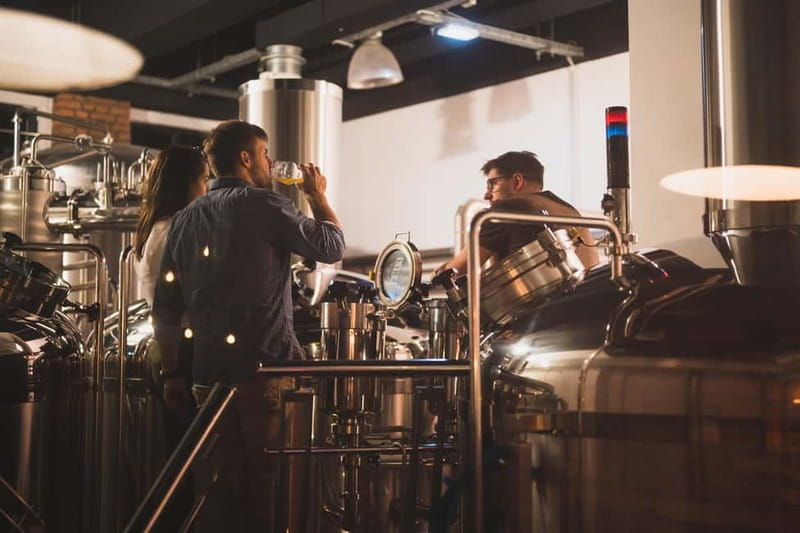 Budapest: Brewery Tour at "First Craft Beer" & Beer Tasting - Tanks, technology, and the road to the can