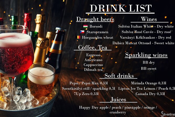 Budapest Danube Sightseeing Cruise with Unlimited Drinks - What unlimited drinks really means