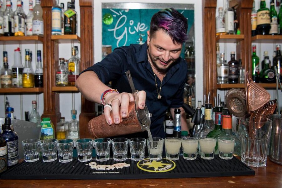 Budapest: Guided Bar Crawl Walking Tour - Király utca 56 and local drinking traditions