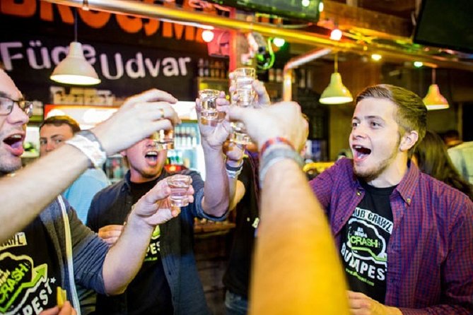 Budapest Original Ruin Pub Crawl Including 5 Shots - Key points to know before you go