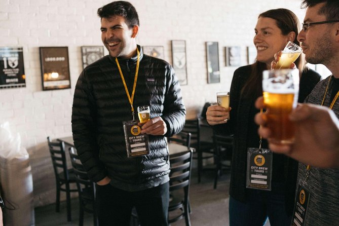 Burlington Signature Guided Brewery Tour - Meeting the brewery bus downtown