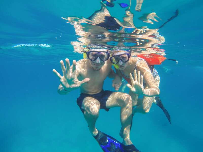 Cabo Catamaran Snorkel: Arch & Santa Maria, Open Bar, Snacks - Lovers Beach and the famous Arch