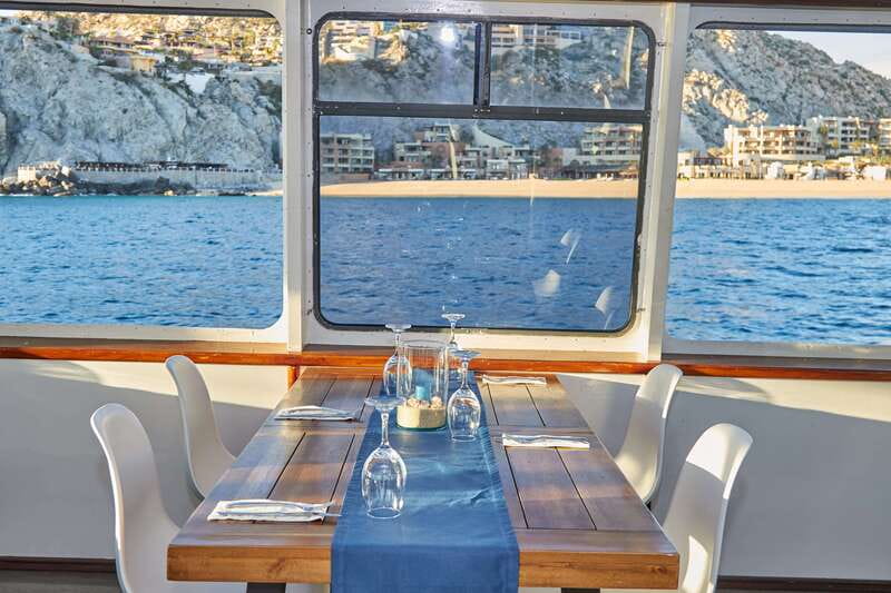 Cabo: Sunset Cruise with Dinner, Music & Open Bar - Setting out from Cabo’s marina