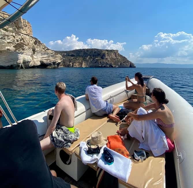 Cagliari: Boat Tour with Snorkeling, GoPro & Sardinian Beer - Cala Mosca: Your First Swim and Snorkel Stop
