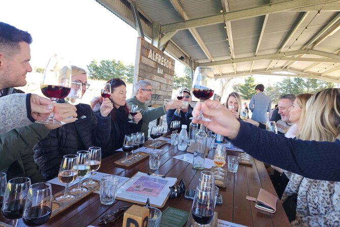 Canberra Brewery Winery and Distillery Tour - Wine tasting in the middle of the afternoon