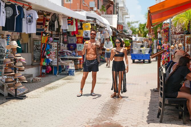 Cancún Catamaran to Isla Mujeres + Snorkel, Open Bar & Lunch - Lunch at a beach club on Isla Mujeres