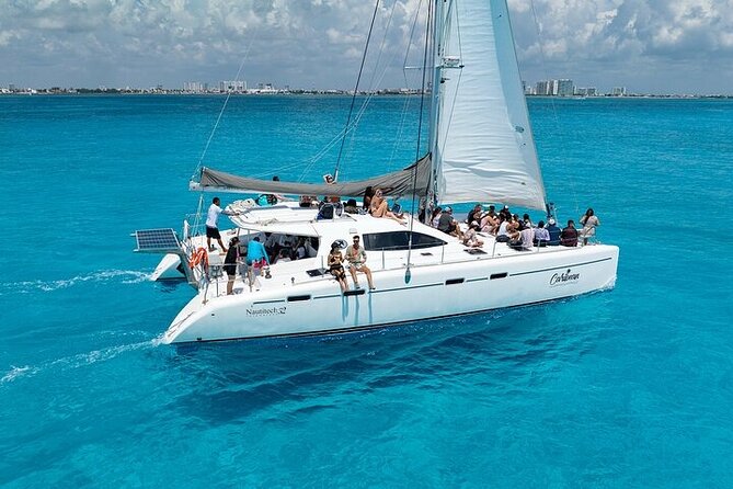 Cancun: Private Catamaran with Open Bar & Snorkeling Option - Boat condition and comfort