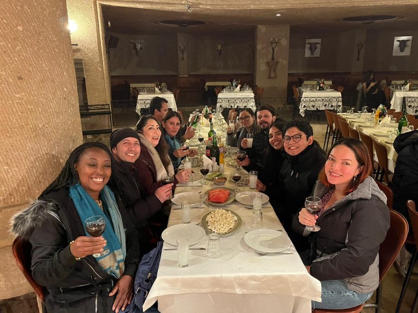 Cappadocia: Turkish Night Unlimited Drinks & Optional Meal - From Göreme pickup to a Turkish night out