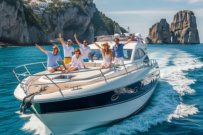 Capri in a Day: Boat Tour + City Visit + Free Bar + Brunch - Key points to know before booking