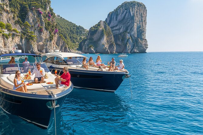 Capri in a Day: Boat Tour + City Visit + Free Bar + Brunch - Punta Carena gives you a quieter side of Capri