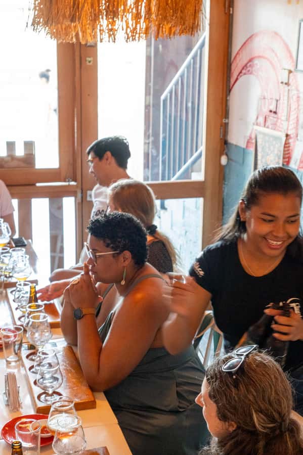 Cartagena: Colombian Craft Beer Tasting - Finding the studio at the tres guerreras mural