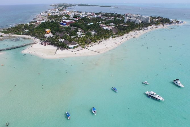 Catamaran adventure to Isla Mujeres with Snorkel,Buffet,Open Bar and Beach Club - The Isla Mujeres beach club and buffet