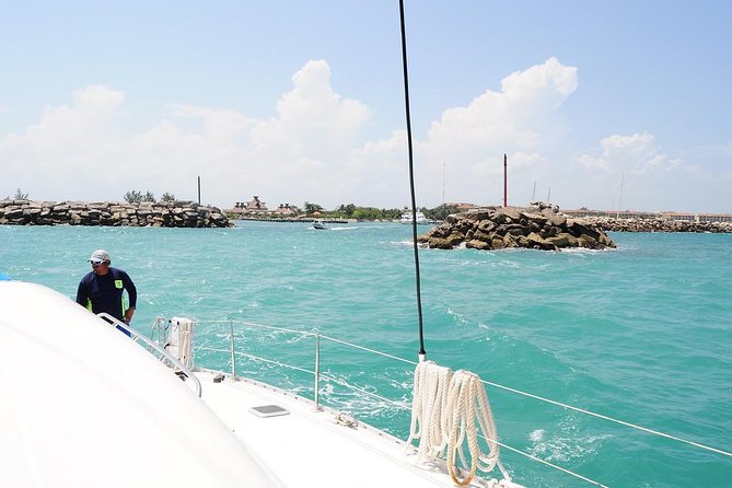 Catamaran Sail and Snorkeling Tour with Open Bar in Puerto Morelos - What $129 really buys you
