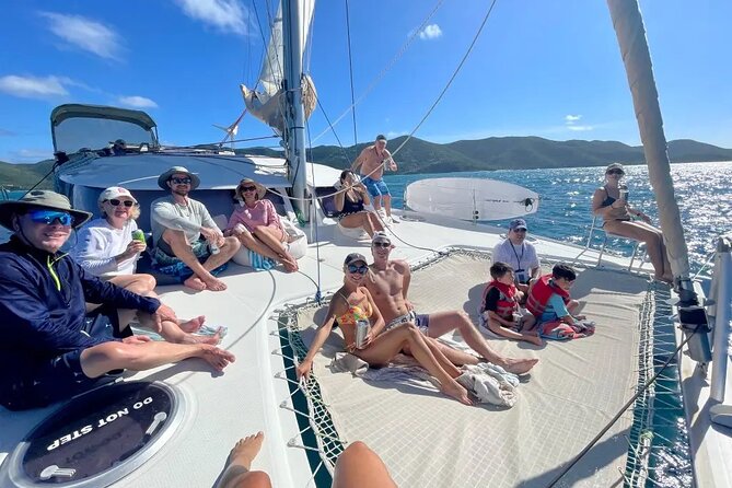 Catamaran Sail to Jost Van Dyke (Soggy Dollar Bar) - What the $375 price really buys