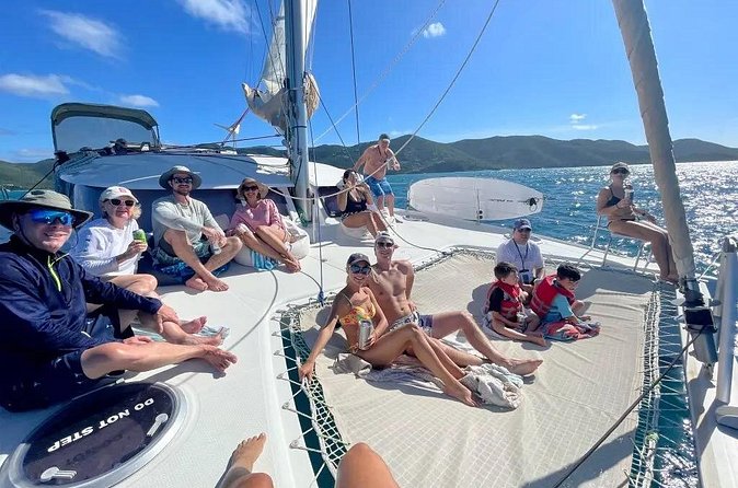 Catamaran Sail to Jost Van Dyke (Soggy Dollar Bar) - Timing, comfort, and the shared-boat setup