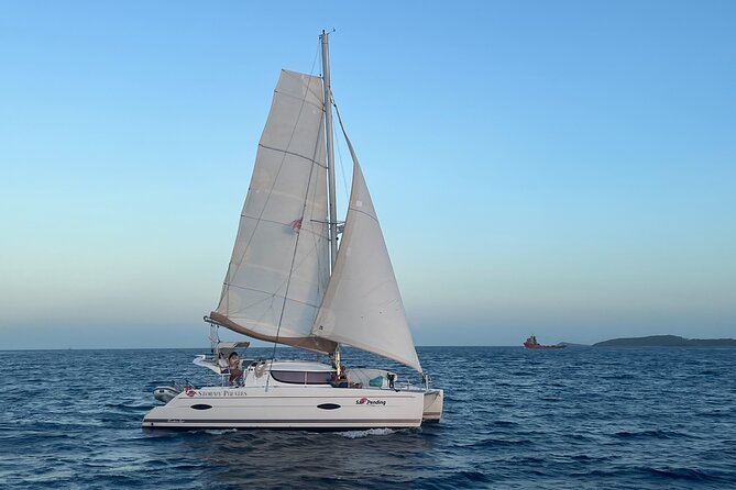 Catamaran Sail to Jost Van Dyke (Soggy Dollar Bar) - Who will enjoy this Jost Van Dyke sailing day