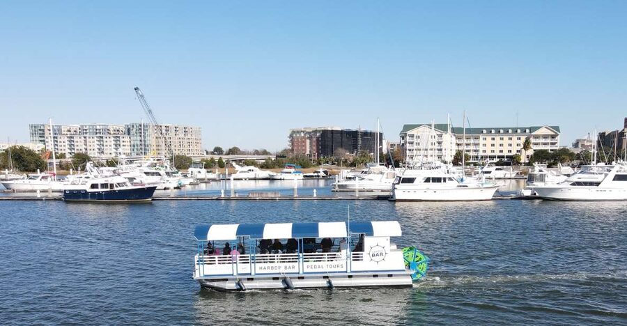 Charleston: Harbor Bar Pedal Boat Party Cruise - What This Charleston Party Cruise Is Really Like