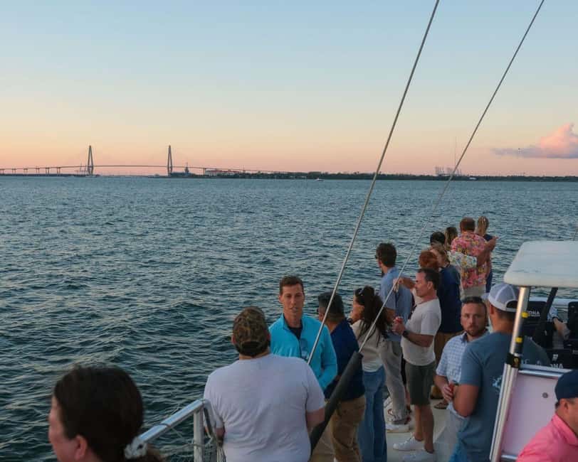 Charleston Harbor Sunset Cruise with Music & Onboard Bar - Key points to know before you sail