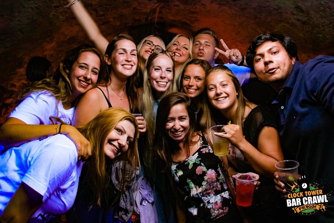 Clock Tower Bar Crawl ending at Prague's BIGGEST rooftop CLUB - What kind of Prague night is this?