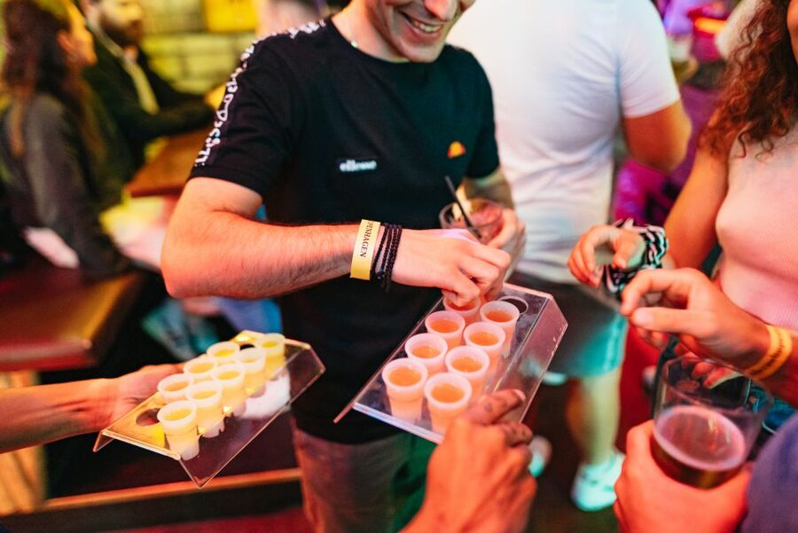 Copenhagen: Guided Party Pub Crawl with 4 Shots and 1 Drink - Starting at Barcelona Bar