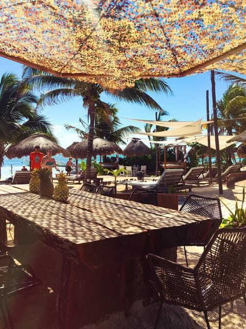 Costa Maya: Yaya Beach Break Open Bar & Optional VIP Cabana - Food choices, including vegan dishes