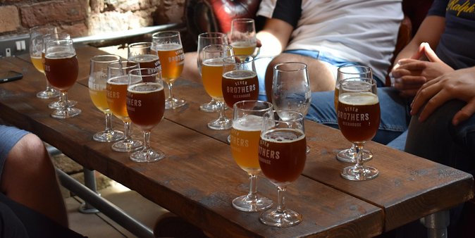 Craft Beer Tour around Manchester - The final stop at Sureshot Taproom