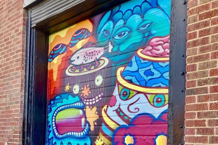 Denver Street Art & Murals Tour + Brewery Visit/Beer Tasting - Art Alley and the first wall-to-wall discoveries