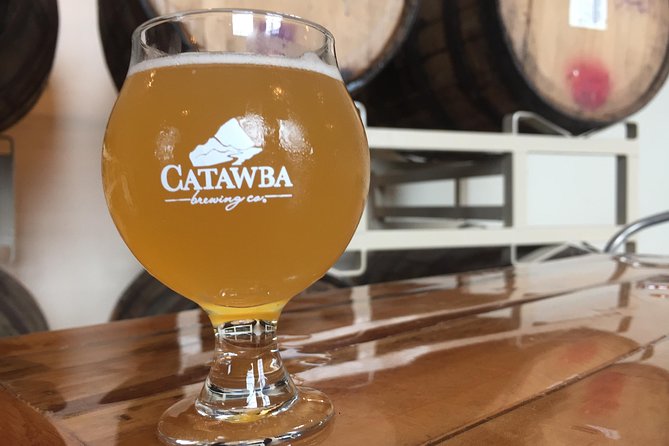 Downtown Asheville Guided Brewery Walking Tour - Twin Leaf Brewery and the brewing lesson