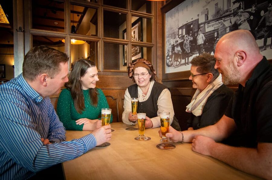 Dresden: Guided Tour with Beer Tasting - Freiberger Schankhaus: a traditional beer stop