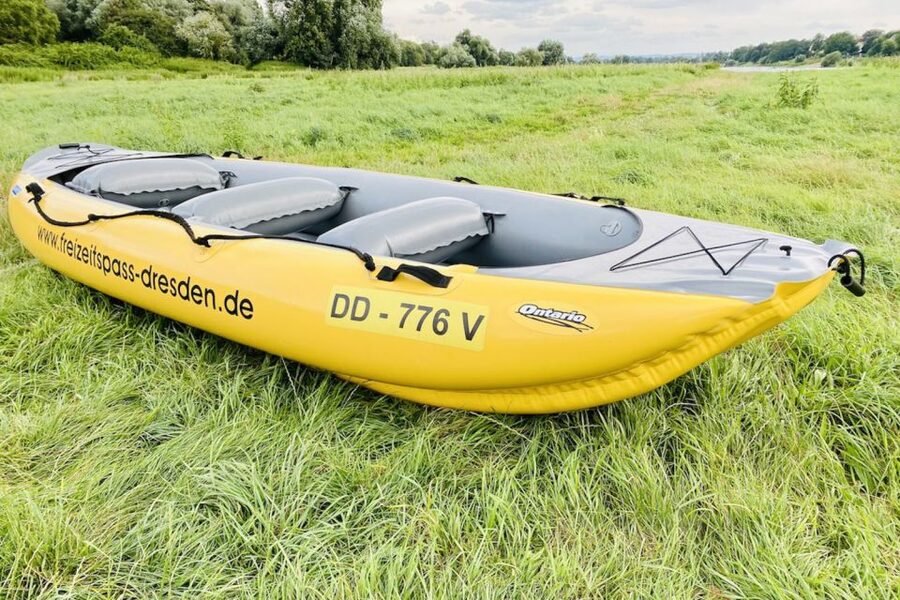 Dresden: Private Inflatable Boat Tour with Beer Garden Stop - What the $32 price gets you