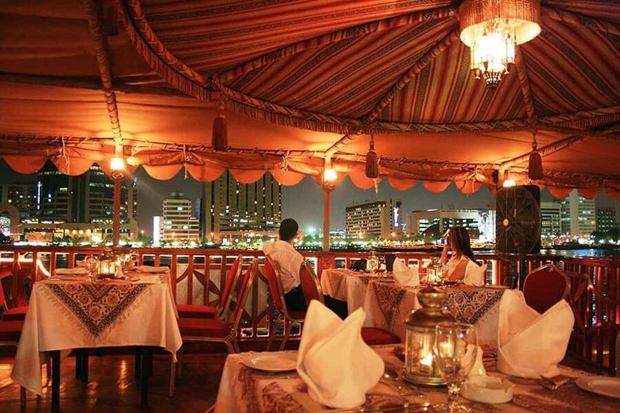 Dubai Marina Dinner Cruise – Live Show, AC & Open Bar - The Buffet: Choice Matters More Than Fine Dining