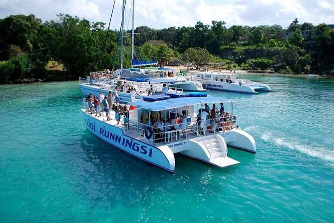 Dunn's River Falls Party Cruise, Blue Hole with Snorkeling, free beverages - Blue Hole brings the biggest thrill
