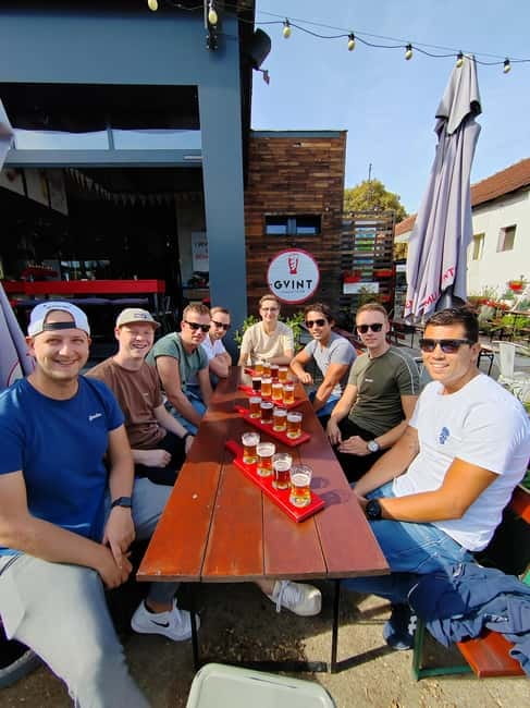 E Scooter Craft Beer and Breweries tour - Third brewery: finishing with a city conversation