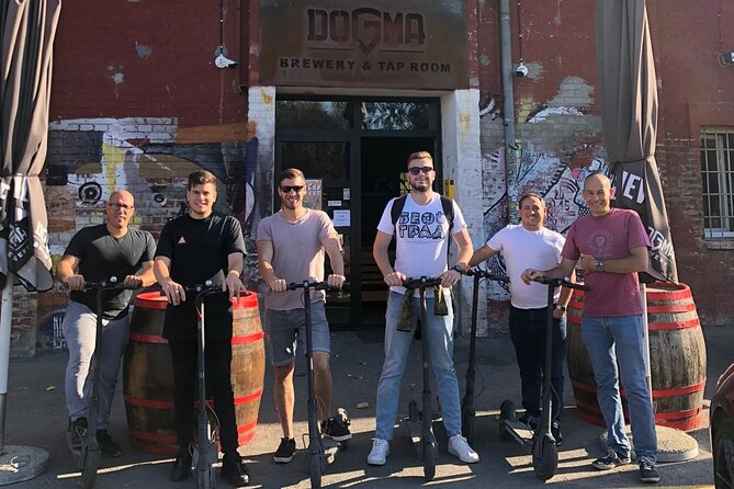E-Scooter CRAFT BEER and BREWERY Tour - Dogma Brewery and Serbia’s best-known craft name