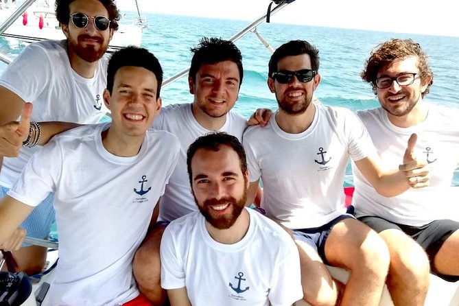 Exclusive Barcelona Private Luxury Sailing Cruise with Open Bar - Drinks, snacks, music, and swimming