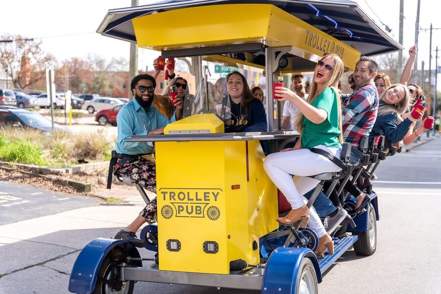 Explore Columbus on The Trolley Pub - Who will enjoy this most