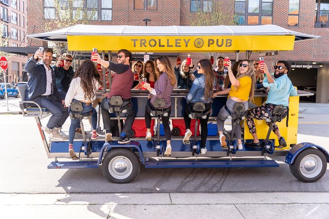 Explore Columbus on The Trolley Pub - Music, drinks, and the group atmosphere