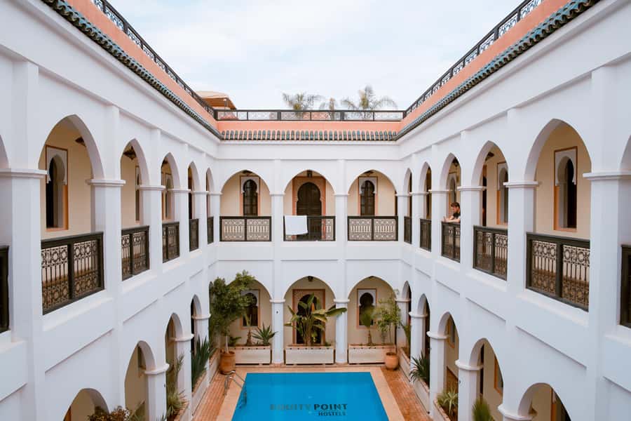Fez Nights: Tasting Moroccan Wine, Beer & Traditional Dinner - Arriving at a luxury riad in Fez