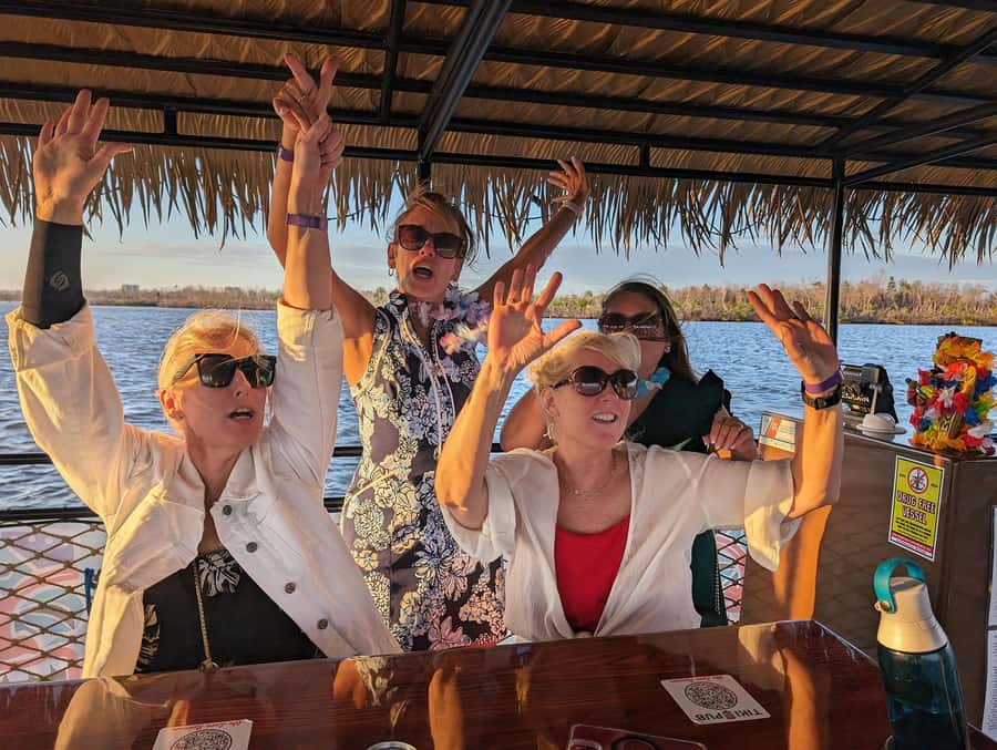 Fort Myers Beach: Adults only BYOB Tiki Pub Daytime Cruise - BYOB rules, cooler space, and what to pack