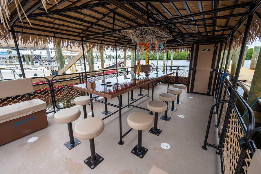 Fort Myers Beach: Adults only BYOB Tiki Pub Daytime Cruise - A party boat with a relaxed pace
