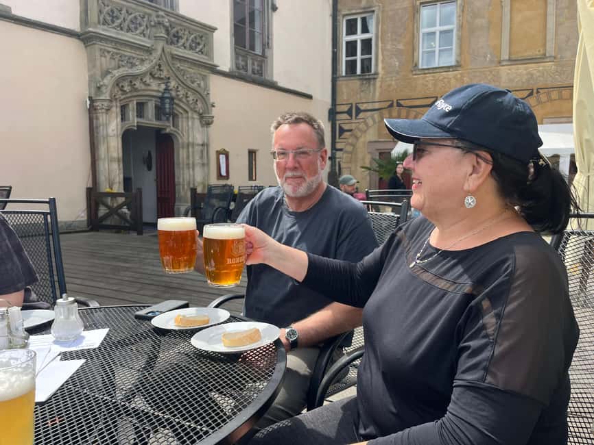 From Prague: Hike, Castle and Brewery in Bohemian Paradise - Lunch inside a 14th-century castle