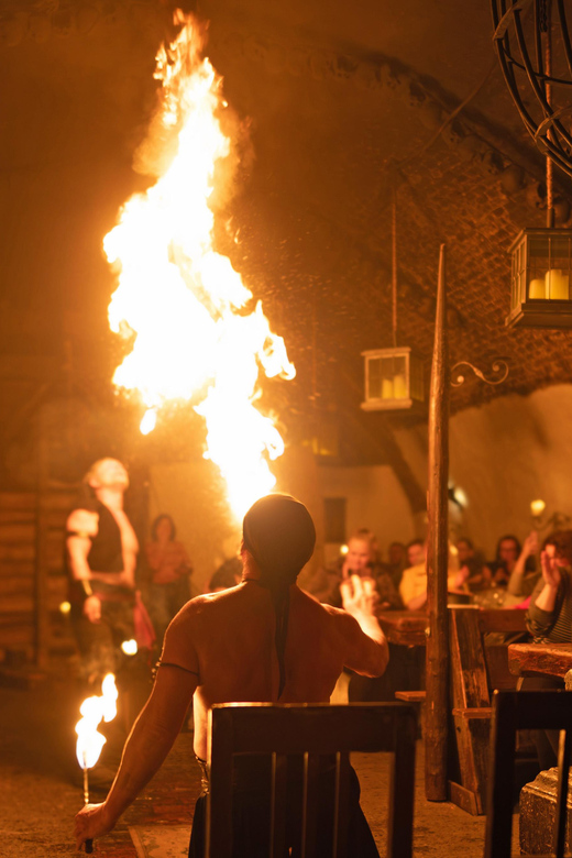 From Prague: Medieval Dinner, Show, Castle and Brewery - What arrives on the plate