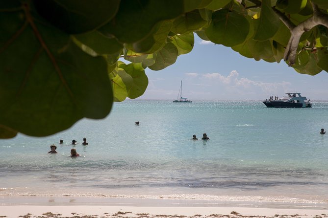 From Punta Cana: Saona Island & Altos de Chavon Day Trip with Lunch and Open Bar - Bayahibe, the natural pool, and the boat change